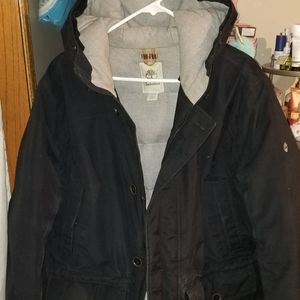 Timberland Men's HyVent DOWN Parka with Faux Fur Trim ( missing the fur )